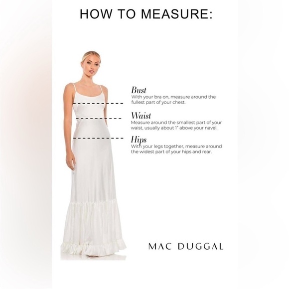 Nwt Mac Duggal One Shoulder Bow Midi Dress in Antique Bronze - Picture 13 of 13